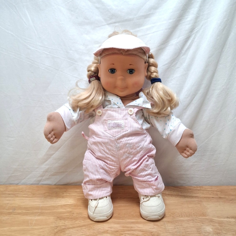 My Buddy Kid Sister Sleepy Eyes Doll Blonde Hair Clothes Playskool 1986 Vintage